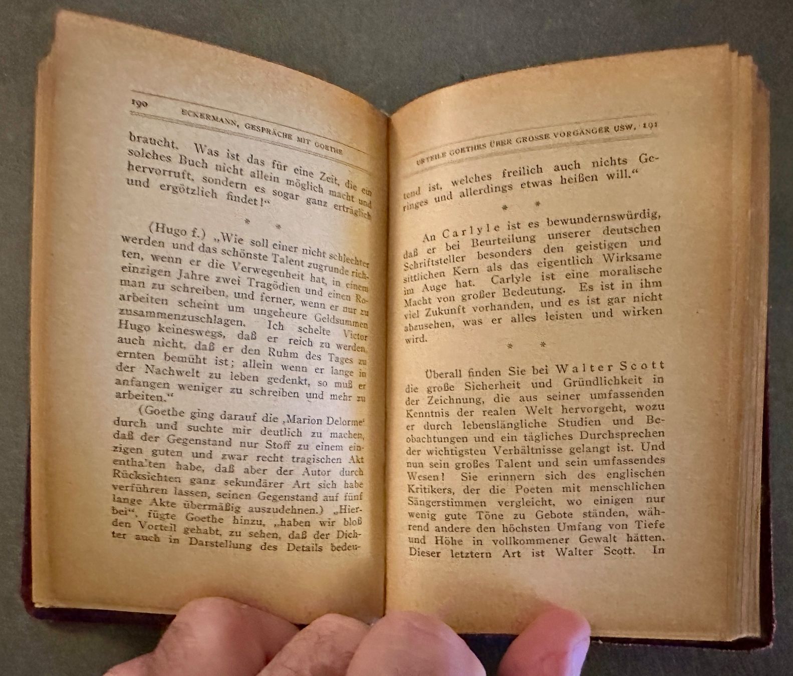 Libri: Johann Peter Eckermann: Gespräche mit Goethe – Usato da Zürich venduto da allp 6