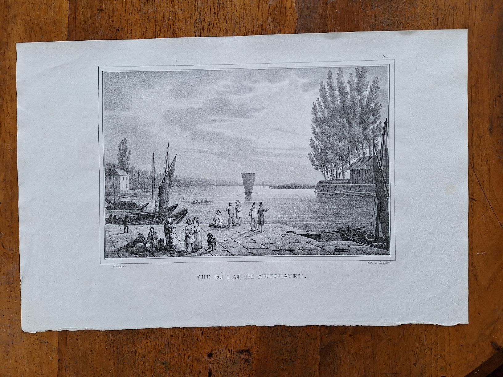 Gravures: NEUCHATEL – D'occasion à Bevaix par bohrap 1