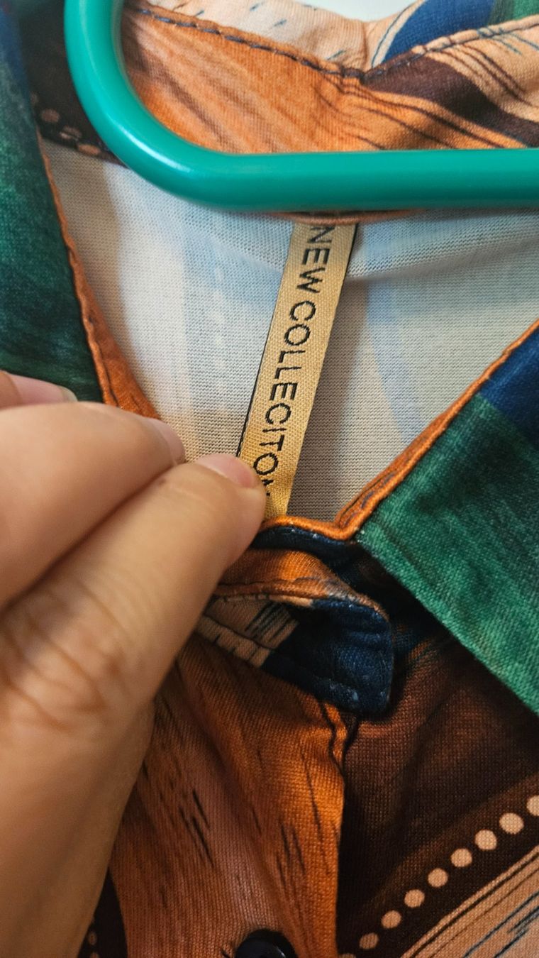 Blusen: Camicetta fantasia poliestere tg.M – Gebraucht aus Melano von H-Sara 2