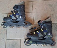 Inline Skates, Grösse 33.5-35.5 ausziehbar, Rollerblades