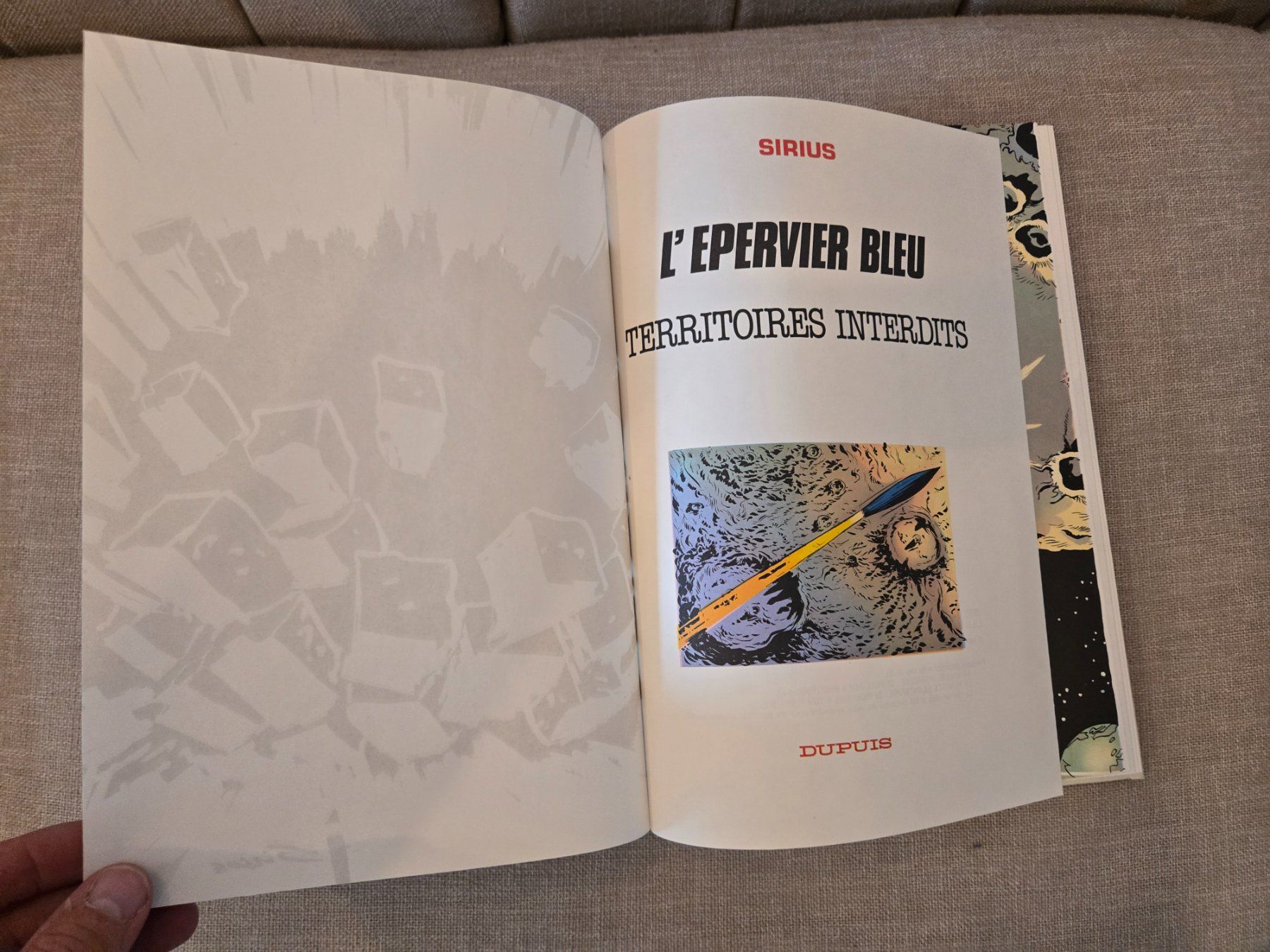 Comics: L'épervier Bleu Intégrale - Territoires interdits - EO coté – Gebraucht aus Crémines von Blakedrake 4