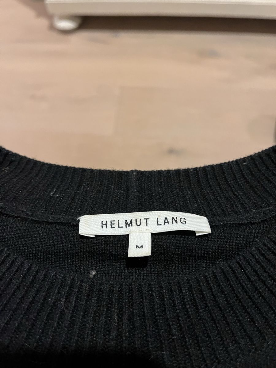 Helmut Lang Maglioni & Felpe: Helmut Lang Wollpullover, Gr. M, schwarz, Top Zustand! – Usato da Schönenberg ZH venduto da mobalux1 7