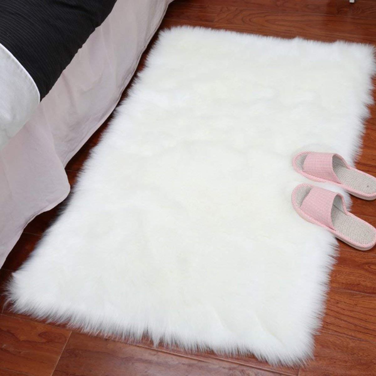 Tapis: Lammfell Schaffell Teppich Lange Fell – Neuf (Voir description) à Thun par yesky