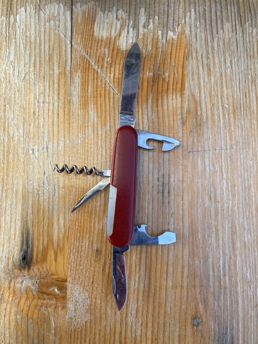 Victorinox Coltelli tascabile: Victorinox Offiziersmesser Rot – Nuovo (secondo la descrizione) da Dallenwil venduto da kavogt6 1