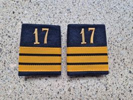* Gradabzeichen Patten Set Oberst Nr.17 Luftwaffe *
