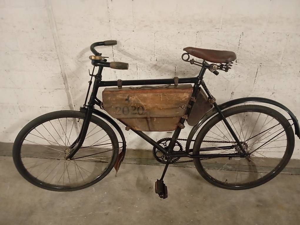 Schweizer Armee Biciclette: 1914 Militär velo – Usato da Basel venduto da Petergunn