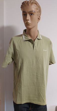 Tolles Herren Wrangler Polo Shirt Grün, Grösse XL