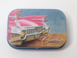 1959 Pink Cadillac Metall Pillendose