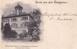 Zürich - Unterstrass Obstgarten Töchterpensionat