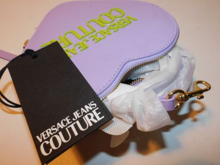 Design Versace Jeans Couture  Umhängetasche lila  Neuwertig