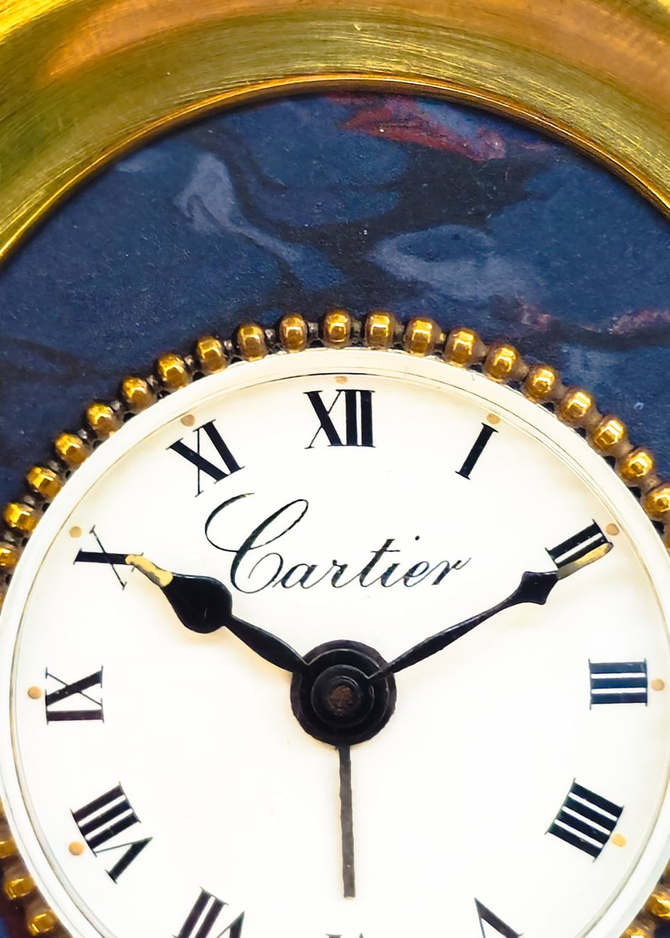 Cartier Orologi: Cartier Tischwecker, perfekt – Usato da Lugano venduto da R.Riccardo 3