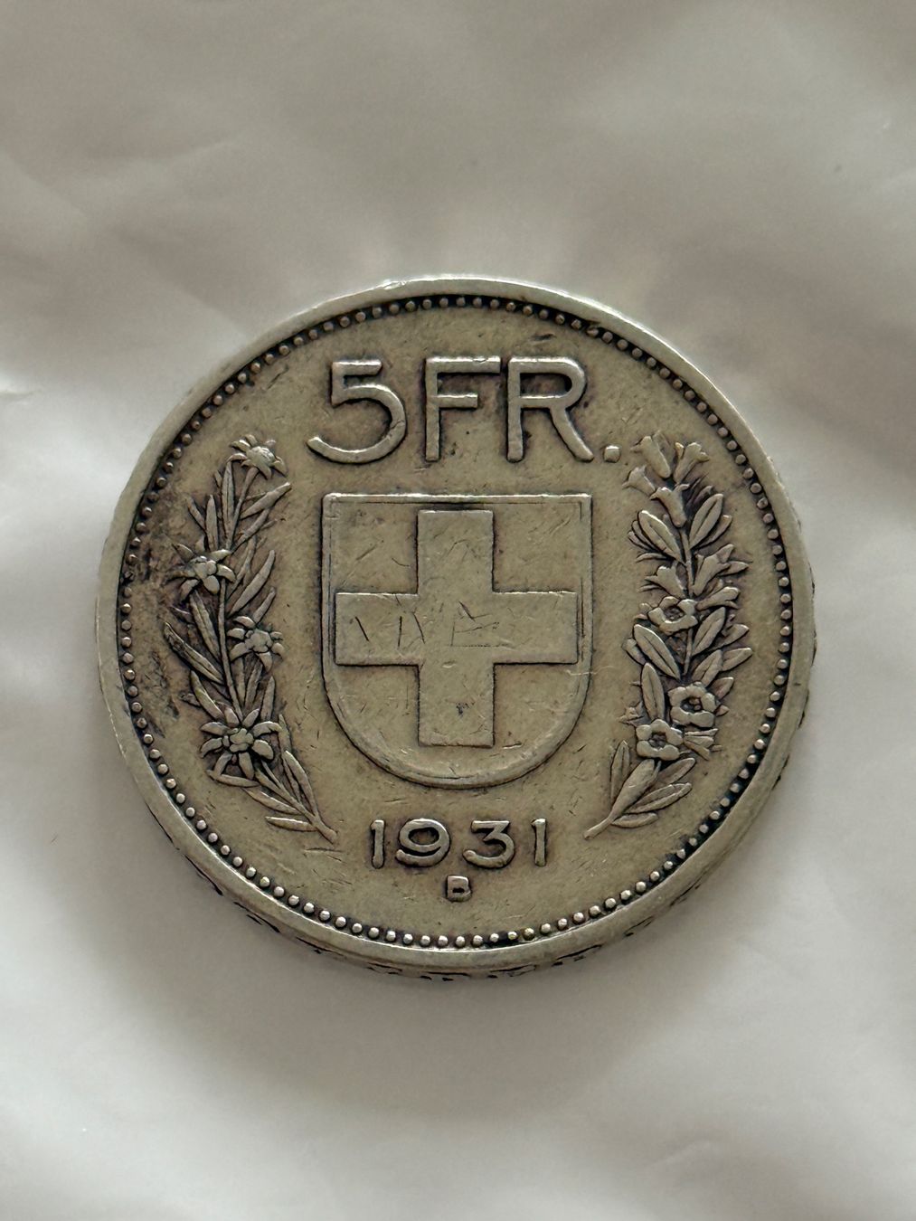 Tutti le monete: 5 Franken 1931  Silber – Usato da Wallisellen venduto da SWISS_SILVER1 1