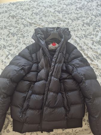 Veste doudoune Zavetti Canada noire taille L très bon état