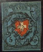 Rayon 15II Typ 37 Schwarzes PP mit Befund Kat. 650.-