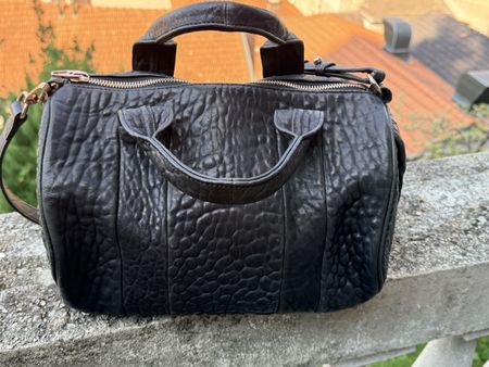Borsa ALEXANDER WANG in pelle nera con borchie in ottimo sta