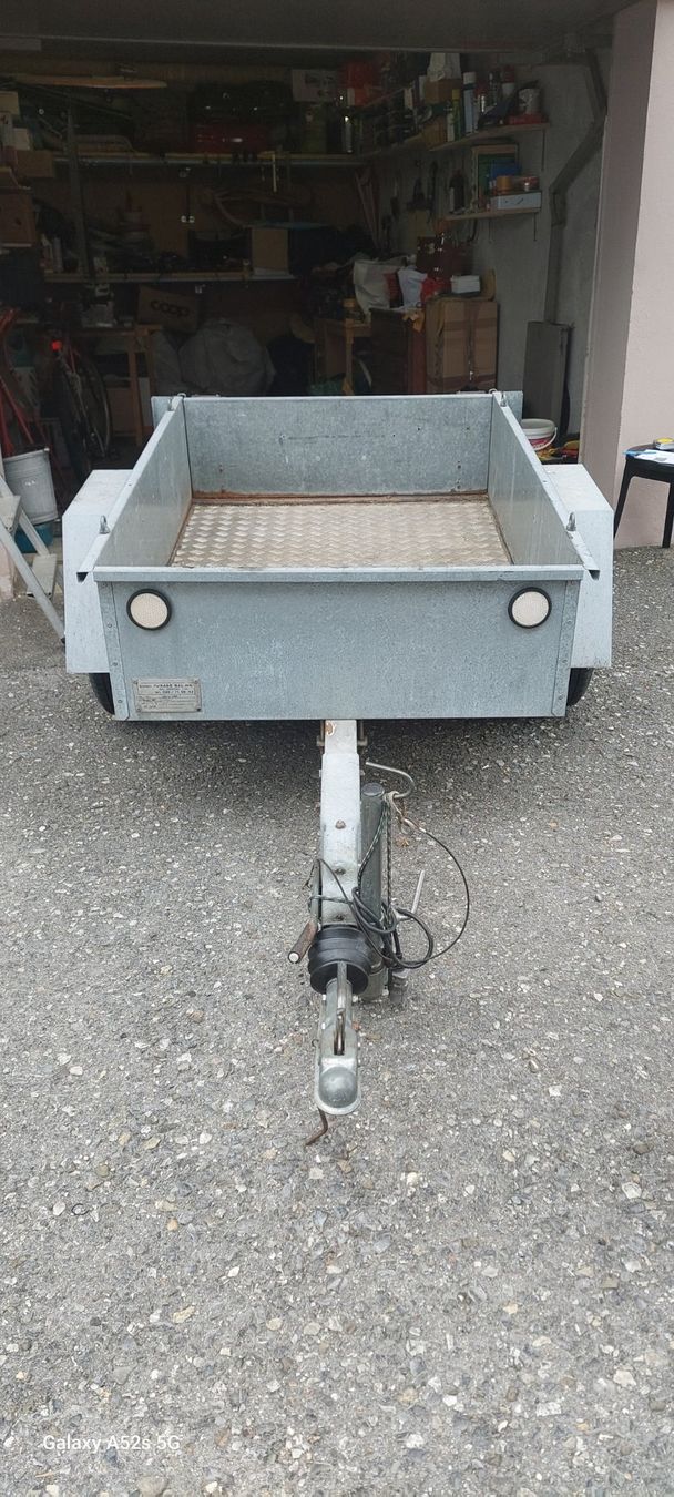 Rimorchi: Autonhänger mit Alu Riffelblechboden – Usato da vouvry venduto da johnny410 2