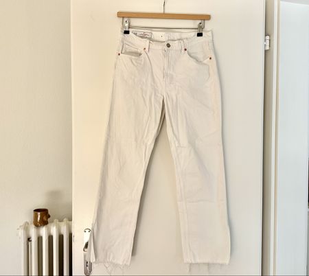 Jeans Gap 90s Loose Mid Rise weiss Grösse 29 wenig gebraucht