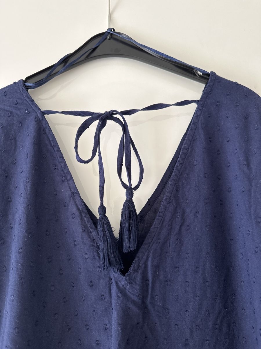 Kleider: Sommerkleid dunkelblau mit Spitzenmuster, Gr. M – Gebraucht aus Zürich von  3