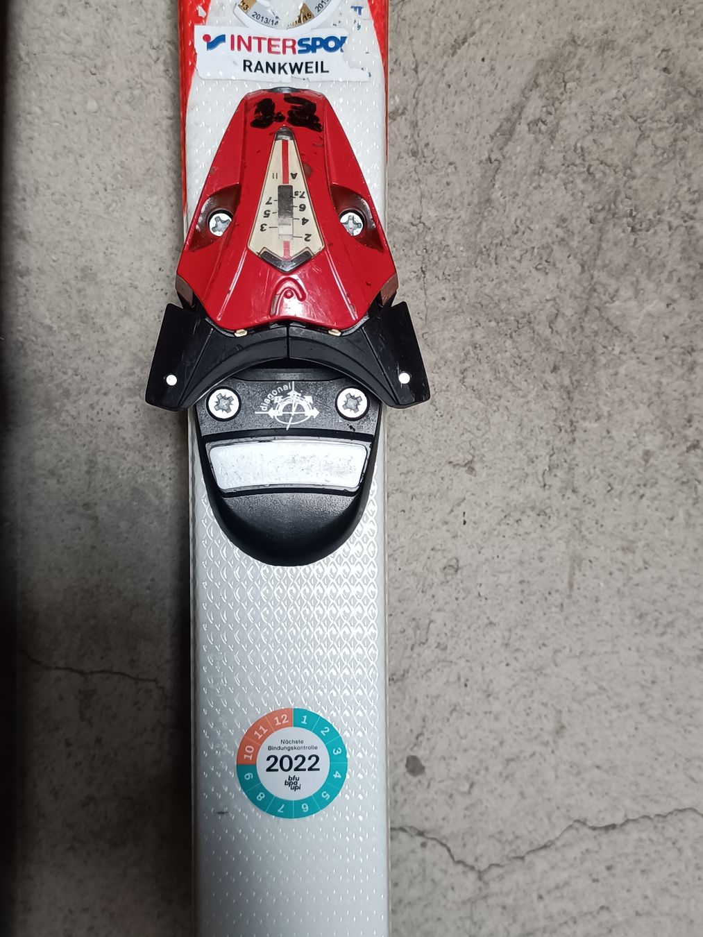 Head Sci: Head Ski Supershape Team rot - 136cm – Usato da Umiken venduto da dav_kxt8 5