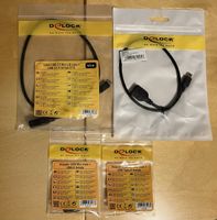 Adapterkabel und Adapter Marke de Lock gemäss Bilder