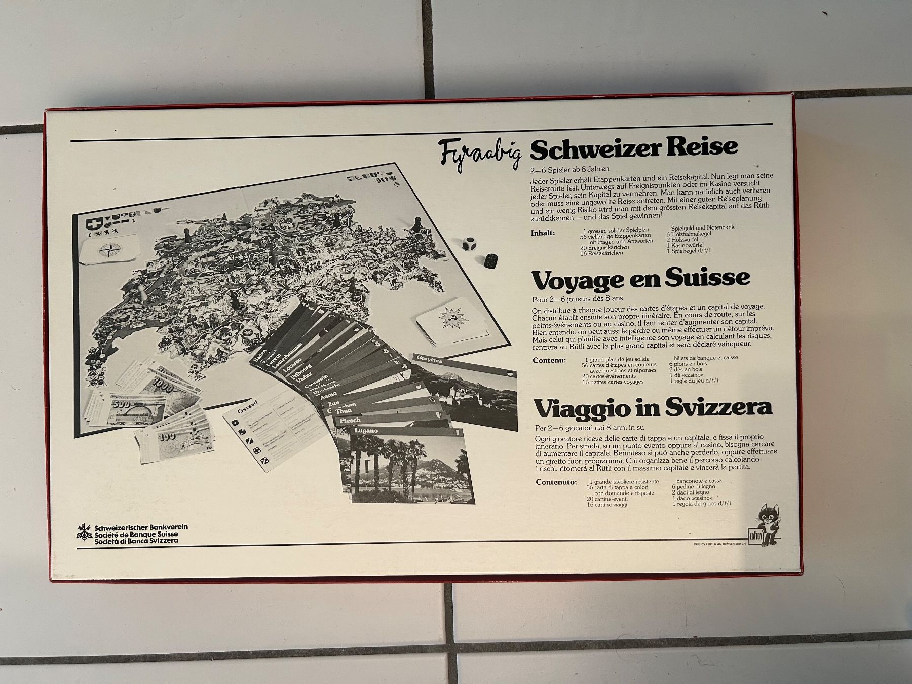 Jeux: Schweizer Reise Spiel – Neuf (Voir description) à Dättwil AG par fio_d76l 1