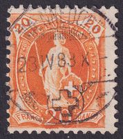 66A mit Vollstempel MÄNNEDORF ZH