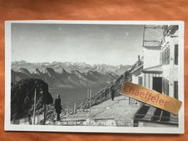 Säntis Postkarte um 1929, seltene Ansicht, Sammlerstück