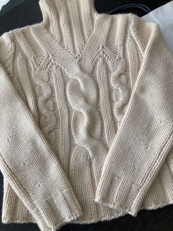 MARIA DI RIPABIANCA Cashmere, 38, Loro Piana bag, ein Traum!