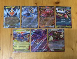 7 ex Karten aus Phantasmal Flames Englisch