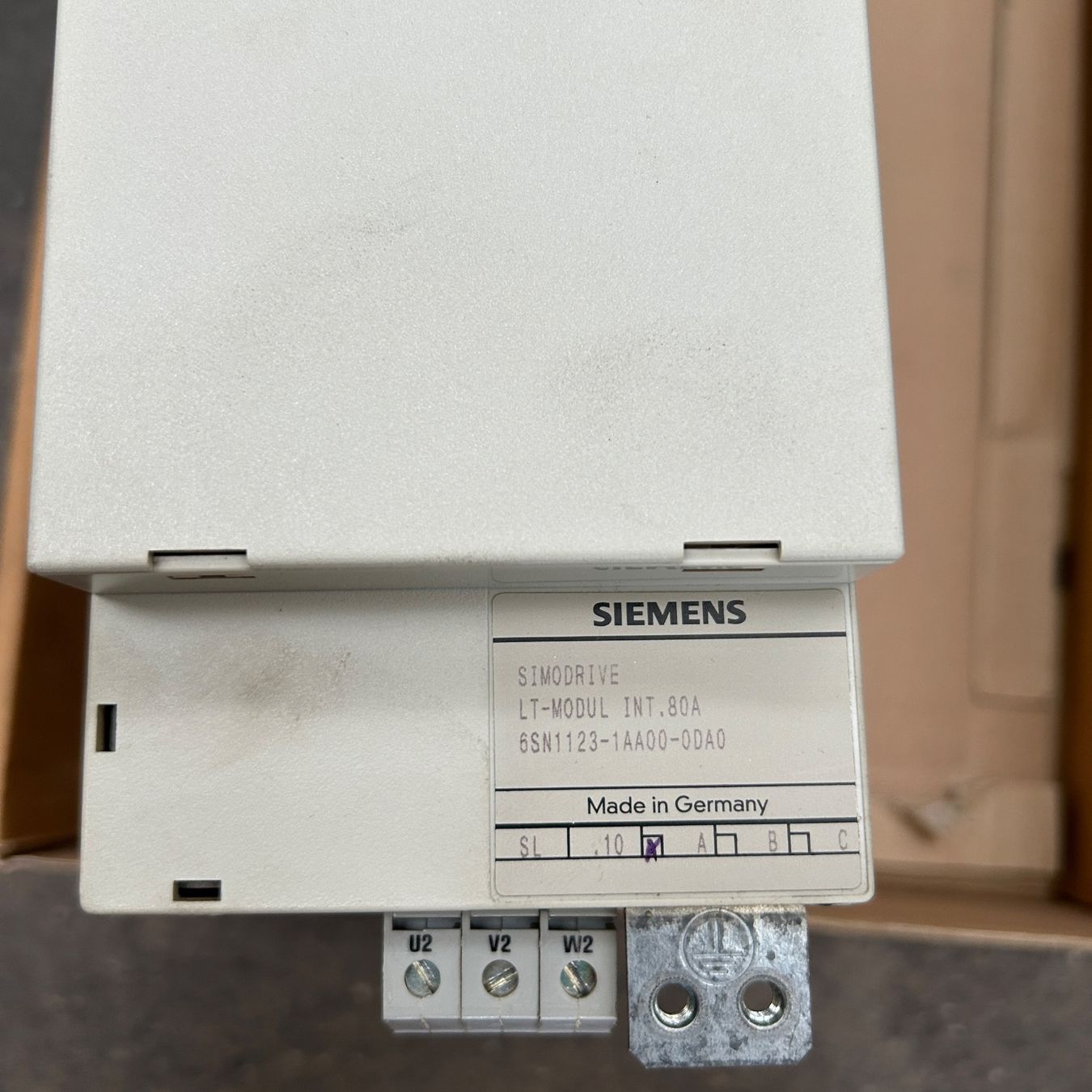 Siemens Componenti elettronici: Siemens Simodrive 611 LT-Modul 80A – Usato da Untersiggenthal venduto da sinamoll 4