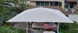Glatz Sonnenschirm 250x250 hellgrau