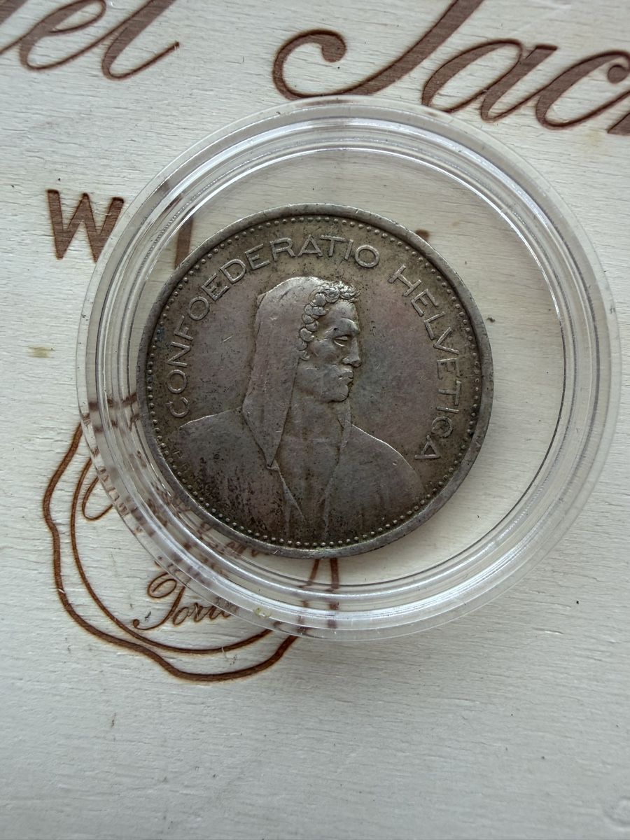 Tutti le monete: 5chf aus alter zeit Antik 1888-1969 Silber – Usato da Wynau venduto da Ziegler_Secondhand 1