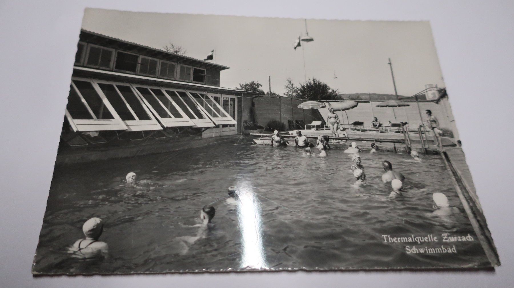 Cartoline postali: Thermalquelle Zurzach Schwimmbad – Usato da Cormoret venduto da Pascalll2001 1