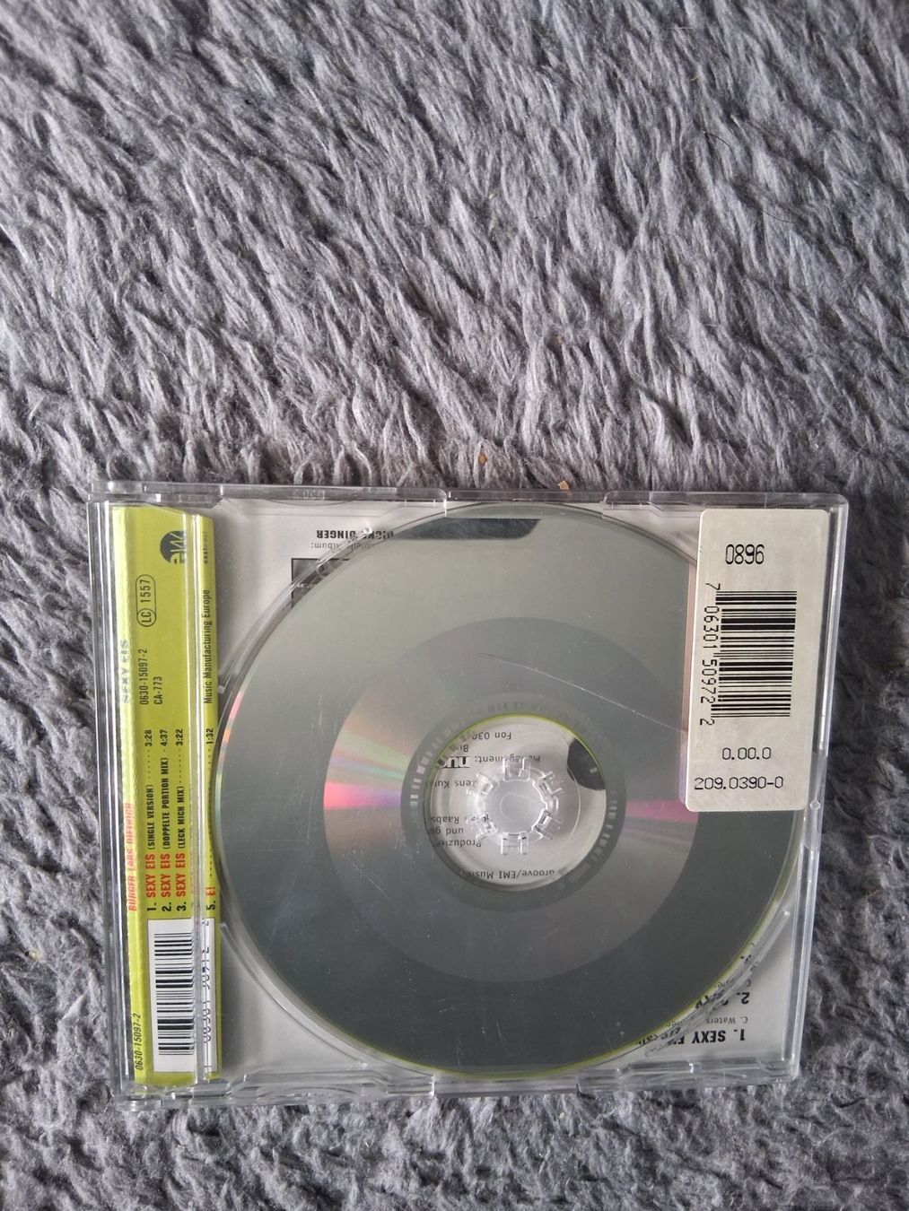 CDs: BÜRGER LARS DIETRICH      SEXY EIS    CD SINGLE – Gebraucht aus Wetzikon ZH von Ramones01 1
