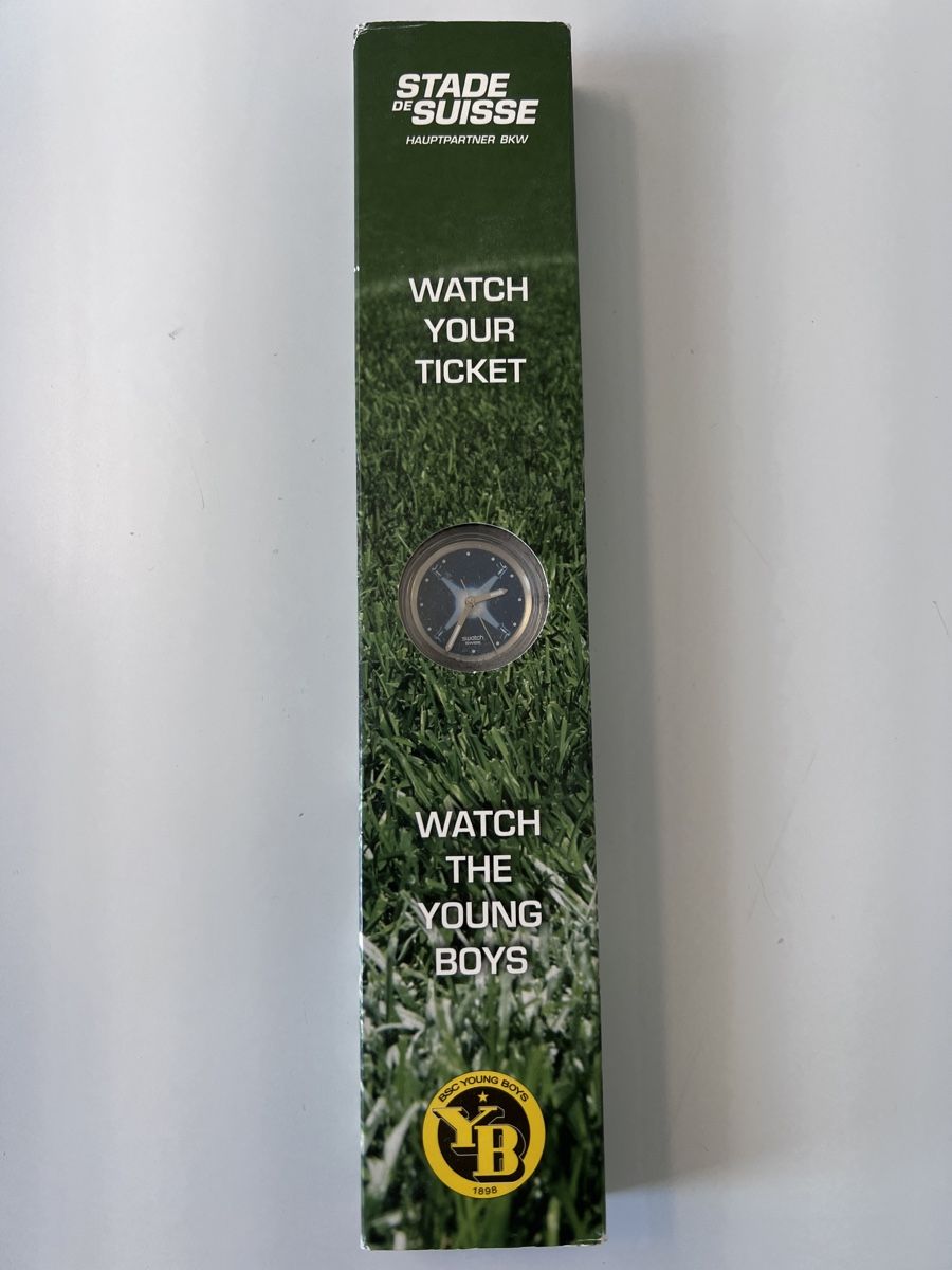 Swatch Orologi: Watch your Ticket mit BSC Young Boys YB – Nuovo e nell'imballaggio originale da Oberengstringen venduto da Dreamteam1