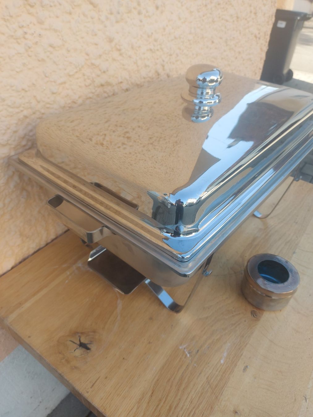Elettrodomestici da cucina: Edelstahl Chafing Dish / Rechaud "Sprinter" – Usato da Rheinau venduto da profitronic.shop 3