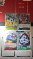One Piece Sammelkarten Jinbe 4er Set 🇯🇵🔥