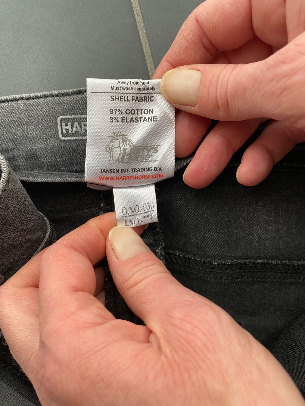 Hosen: Reithose Vollbesatz-Jeans Grösse 164 – Neu (gemäss Beschreibung) aus Dettighofen von kk333 3