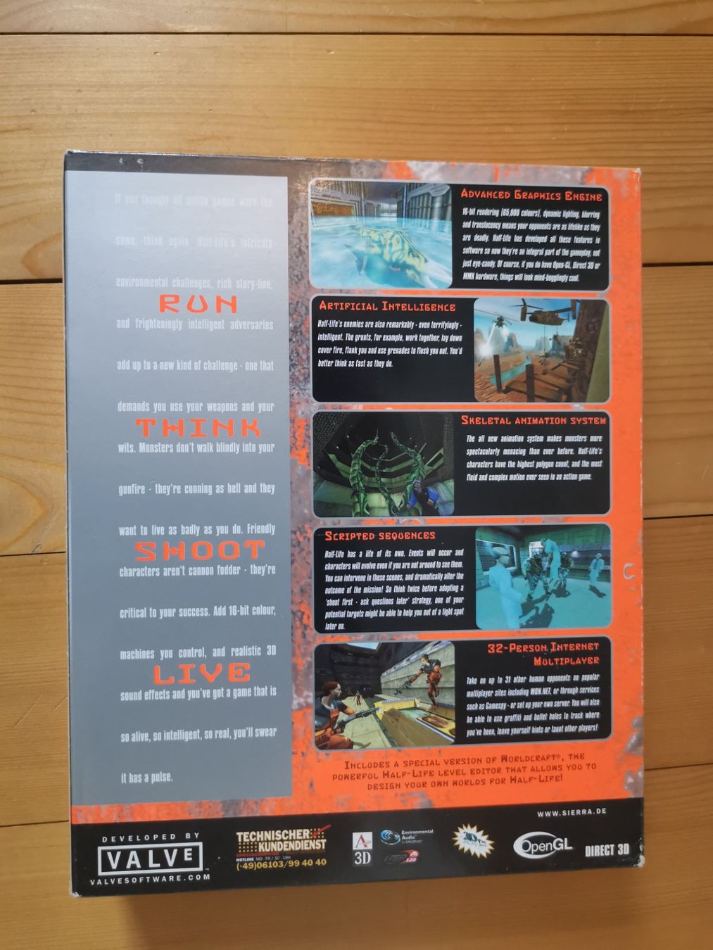 Spiele: Half-Life – PC Big Box, US Version, mit Handbuch – Gebraucht aus Rheinfelden von SLMartin 2