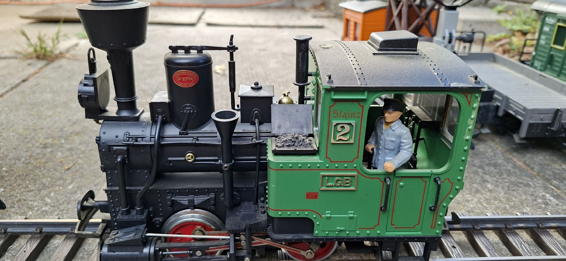 LGB Modellini di ferrovie: LGB Zug 3 Tlg. – Usato da Münsingen venduto da wd65 4