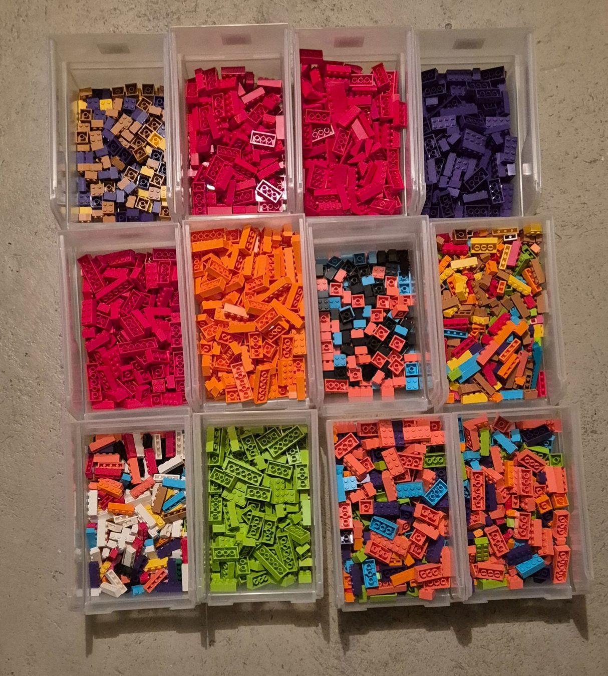 Lego Giocattoli: Lego Einzelsteine mit Boxen alles zusammen – Usato da Kaiseraugst venduto da mma_t85r