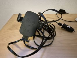 Smartphone Halterung mit Ladegerät