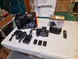 Alpha 7R II ILCE-7RM2 Sony Kamera mit Meike Battery Pack