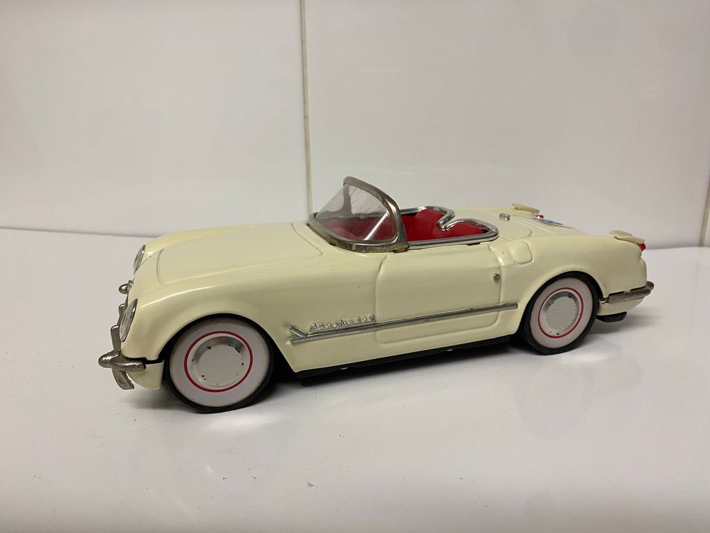 CHEVROLET CORVETTE CABRIO MF-317 Blechauto 1957-58 1-18 /88 3