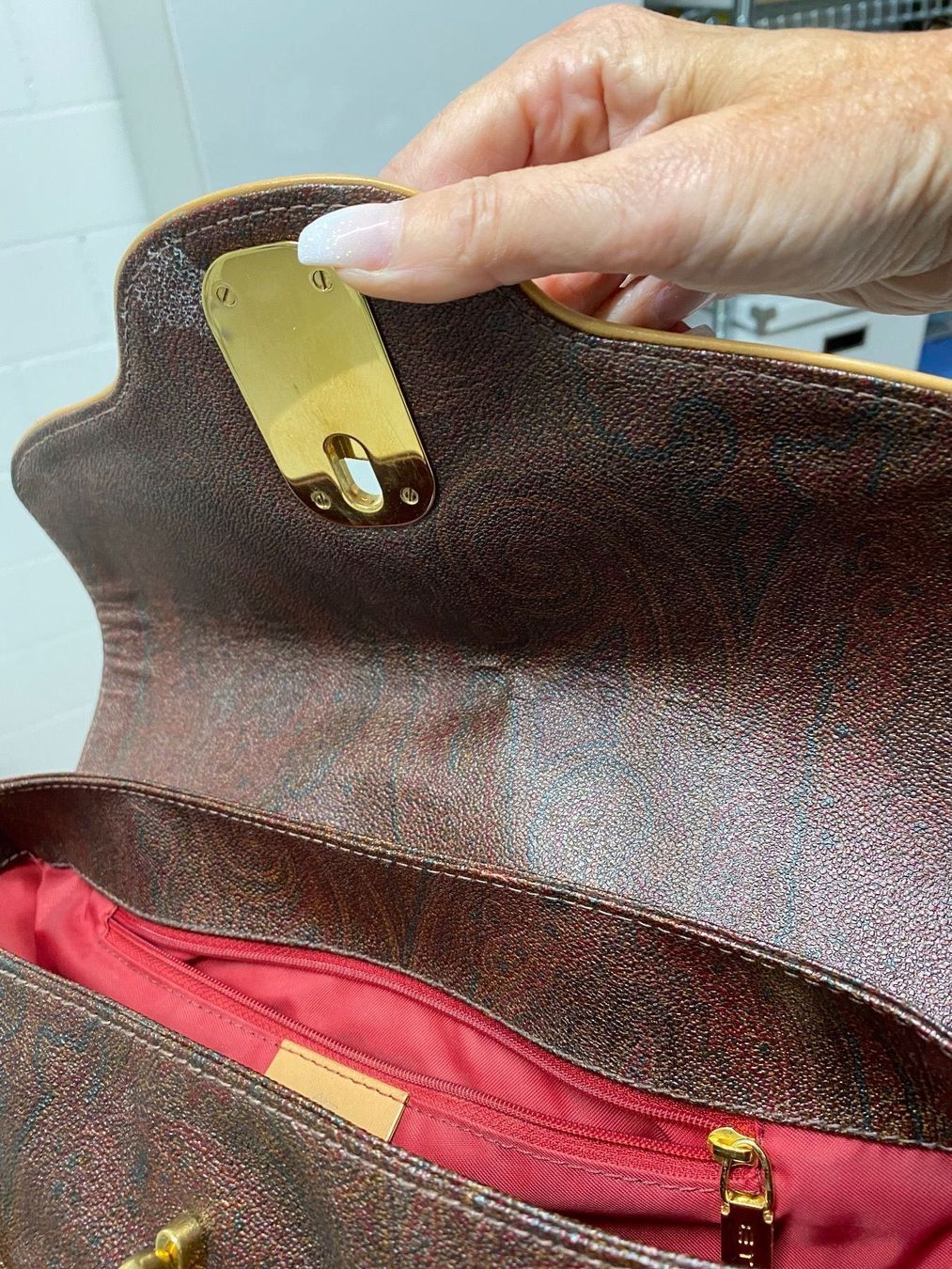 Etro Borse da donna: ETRO Handtasche mit Paisley-Print – Nuovo (secondo la descrizione) da Jona venduto da Prada1969 2