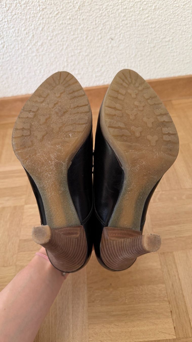 Damenschuhe: Bottines Minelli en cuir noir, taille 38 – Gebraucht aus Genève von dkr_j29m 7