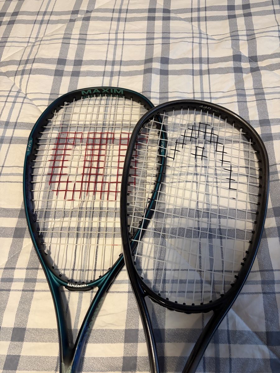 Racchette: Squash Set Head und Wilson mit Prince Tasche – Usato da Jona venduto da Flexer02 3
