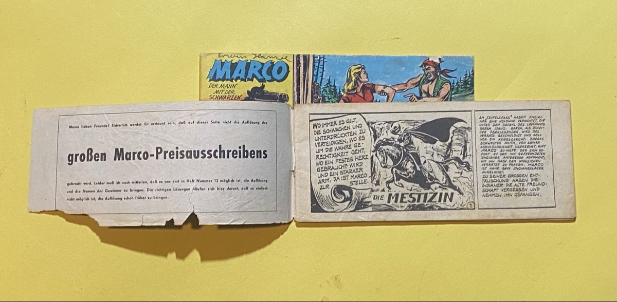 Fumetti: Sammlung alte Comics "Marco", 2er Konvolut, antiquarisch – Usato da Zuerich venduto da SonderArt-Wertgut 3