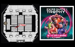 🔥 2 Top-Tickets Swiss Darts Trophy | Tisch 59 | Plätze 2+3