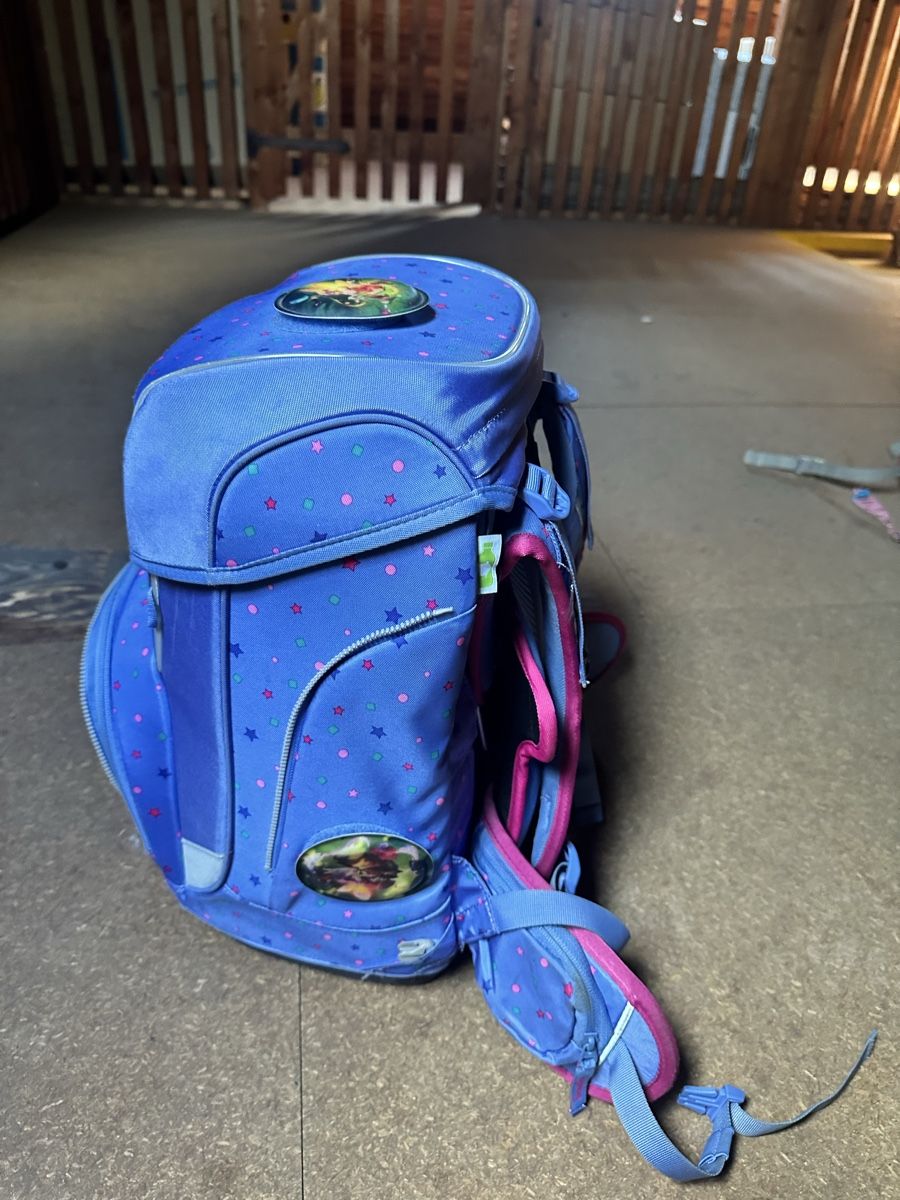 Ergobag Kindertaschen: Ergobag Set Schulranzen/Rucksack, mit Etui und Turnsack – Gebraucht aus Zürich von Flokke33 1